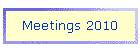 Meetings 2010